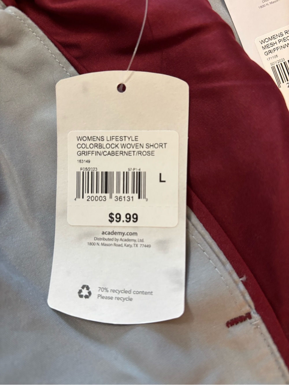 Closet Closing Sale bcg Gray, Pink, Maroon, Black Women’s Active Shorts, Lot of - Picture 2 of 5